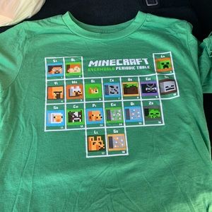 Minecraft T-shirt size 12